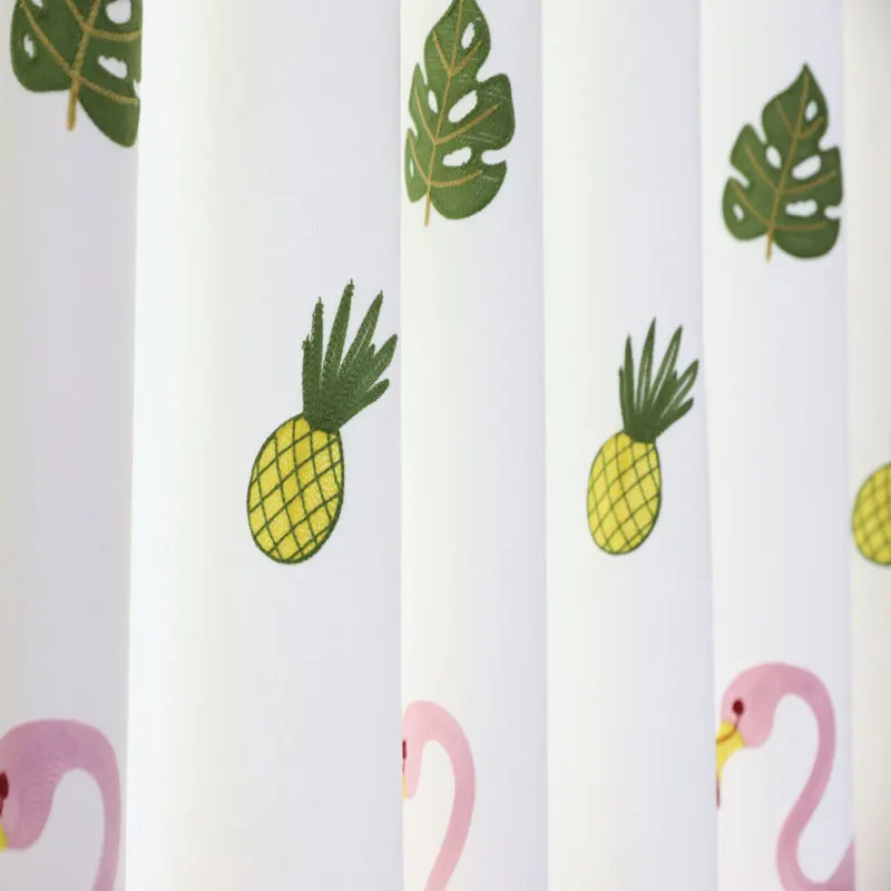 Мультяшные занавески принцессы для гостиной Детские полузатемняющие с вышивкой