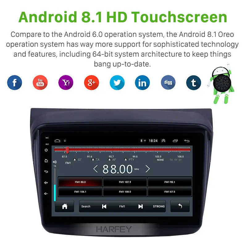4G + 32G автомобильный мультимедийный плеер 2 din Android 8 1 Автомобильный gps радио для