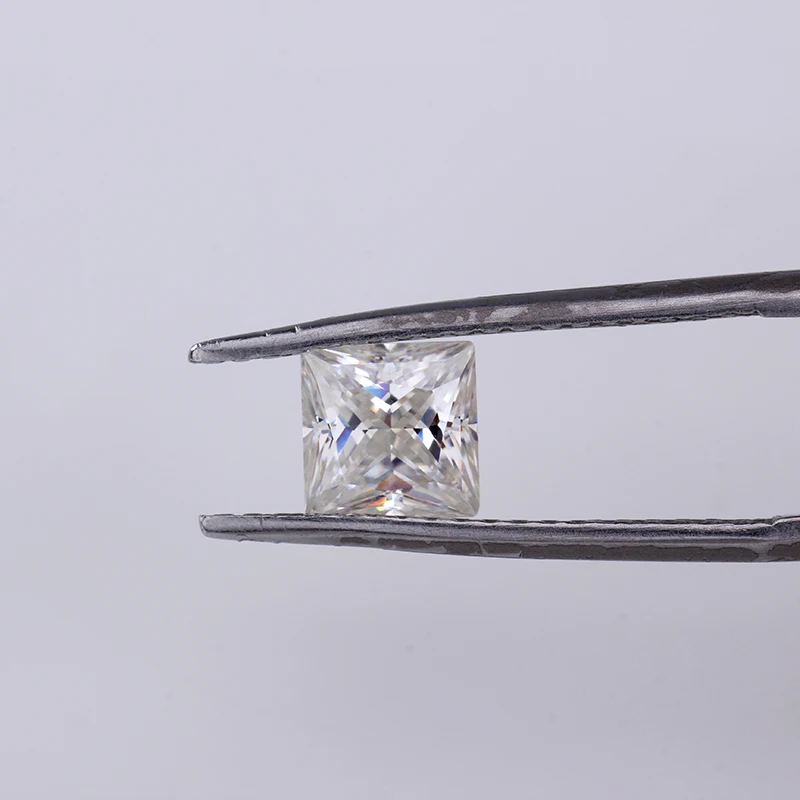 CHEESTAR драгоценные камни свободные Moissanite камень цвет GH 3*3 мм квадратной формы