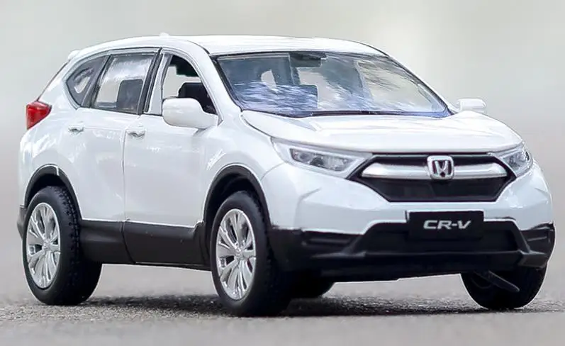 CRV white 1:32 CRV Accord Highlander XC60 Alphard Lexus игрушечный автомобиль металлическая игрушка Diecasts и игрушечный транспорт Модель автомобиля игрушки для детей - Цвет: CRV white