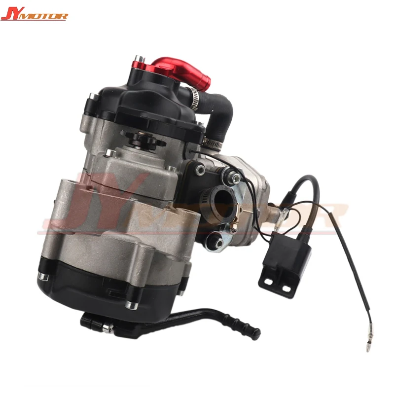 Двигатель с водяным охлаждением 2 такта 47CC 49CC для 05 50 JR SX 50 SX PRO SENIOR Mini ATV Dirt Pit Cross Bike