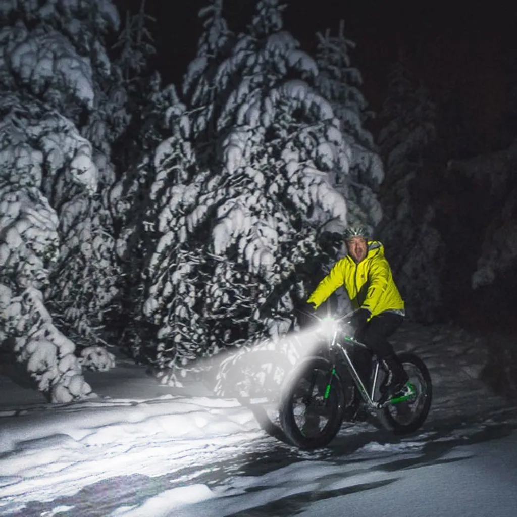 Велосипедный фонарь USB Перезаряжаемый для велосипеда безопасность ночь