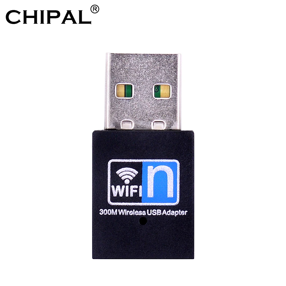 USB Wi Fi адаптер CHIPAL 300 Мбит/с 802 11 b/g/n|Сетевые карты| |
