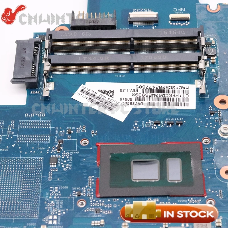Материнская плата NOKOTION для ноутбука HP Elitebook 640 650 G2 I5-6200U CPU 840716-601 840716-001 6050A2723701-MB-A02 |