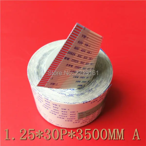 For Epson DX5 long data cable 30pins / Mutoh RJ8000 RJ8100 main board flat 3.5M 2pcs/lot | Компьютеры и офис