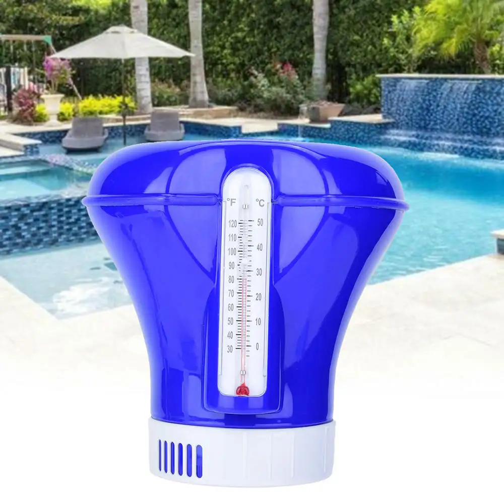 Плавающий аппликатор для бассейна с термометром автоматический поставщик