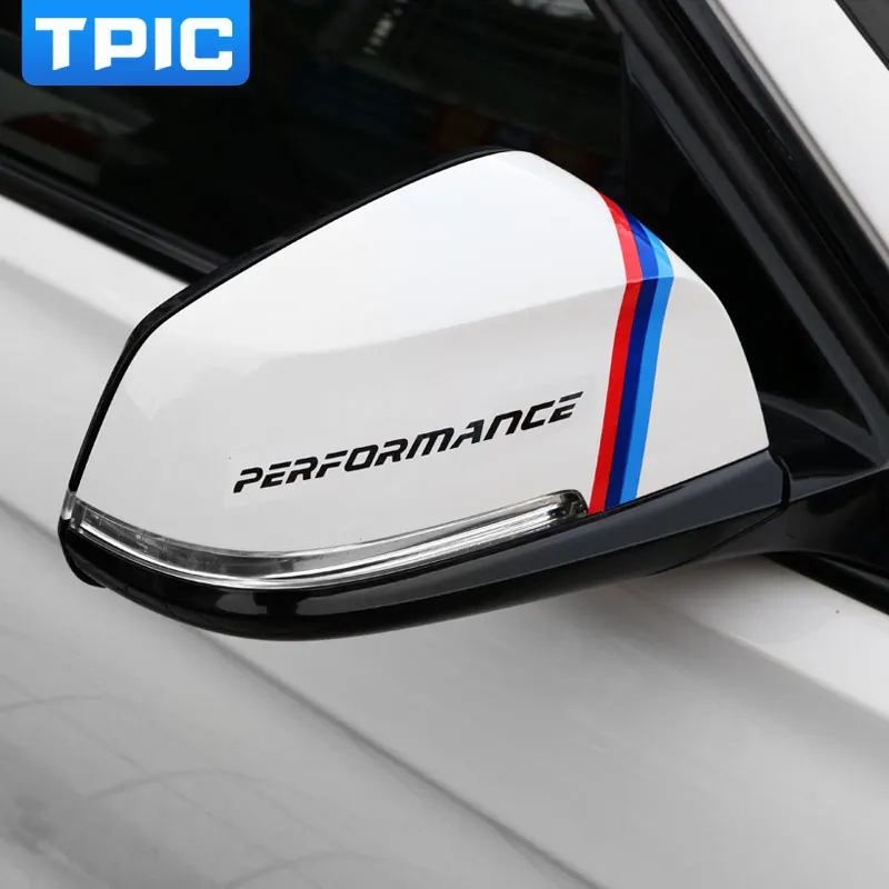 2PC New Style Rearview Mirror Stickers Decoration For bmw e90 e46 f30 f10 f07 f34 x1 x3 x4 x5 e70 f15 x6 f16 M3 M5 Car Styling | Автомобили
