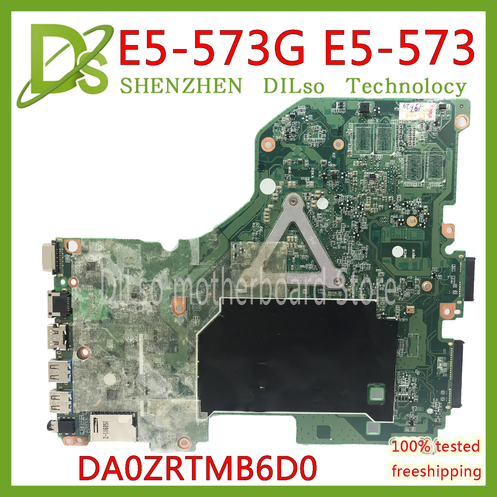 KEFU E5-573G материнская плата для Acer Aspire E5-573 I5-4210U GT940M -2GB DA0ZRTMB6D0 тест 100% оригинал |
