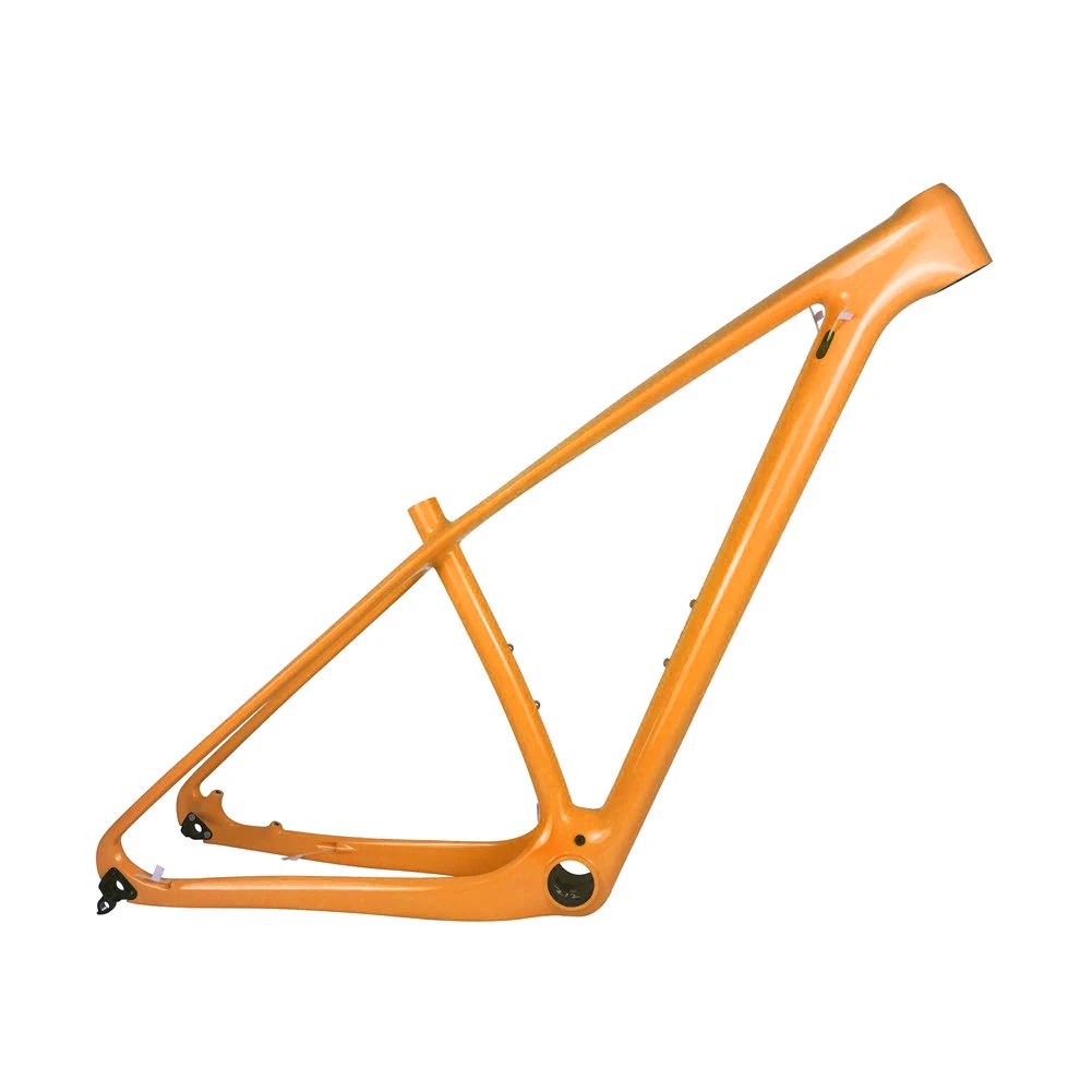 Orange Color Spcycle Сверхлегкий 29er 27,5 er карбоновая MTB велосипедная Рама 650B Горный велосипед карбоновая рама совместима 142*12 мм и 135*9 мм 11 цветов - Цвет: Orange Color