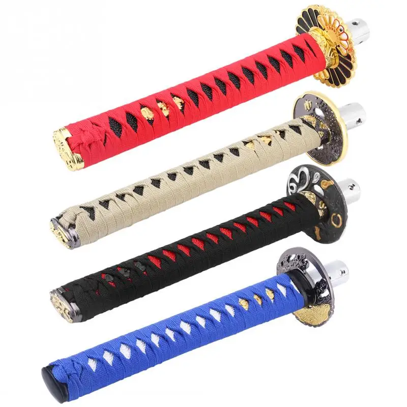 Японский меч автоматической коробки передач рычаг переключения передач с 4 адаптерами головных аксессуаров новый.