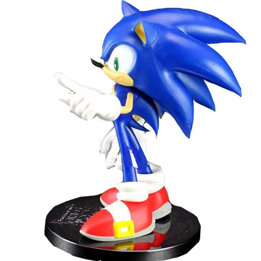 JP Аниме Sega Sonic The Hedgehog 20th Юбилей 18 см/7 &quotРисунок Новый в коробке Бесплатная