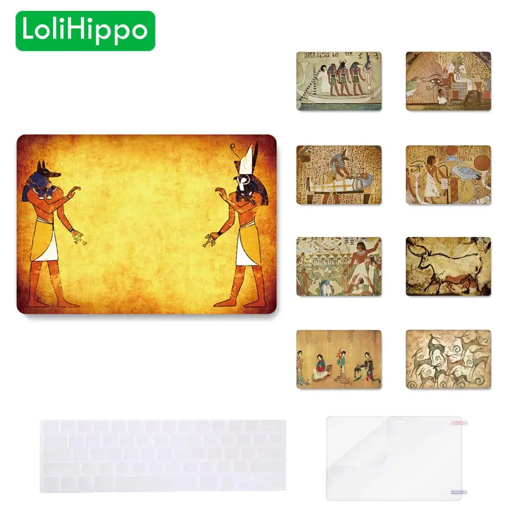 LoliHippo Ретро серии Fresco чехол для ноутбука Macbook Air Pro 11 13 15 дюймов защитный A1425 A1707 |