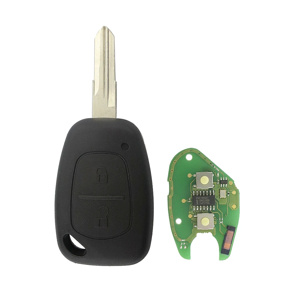 OkeyTech 433 МГц PCF7946 чип дистанционный Автомобильный ключ для Renault Megane Modus Clio Kangoo Logan - Фото №1