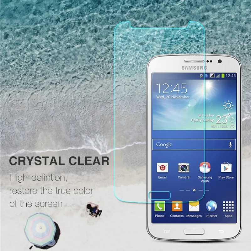 Противоударная пленка из закаленного стекла для Samsung Galaxy Grand 2 Duos G7102 G7105 G7106 G7108 G7109