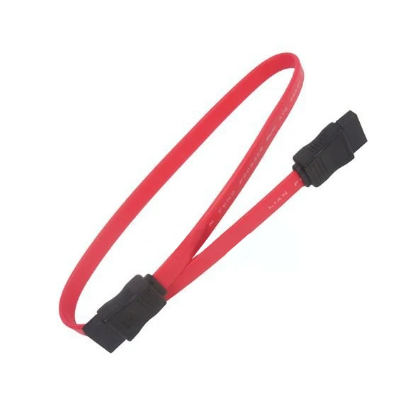 1pcs Hot Sale SATA Cable 0.45m Serial Cable for Hard Drive Connection Serial ATA SATA II 2 Hard Drive Data Cable