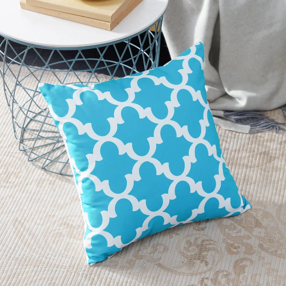 Topfinel Quatrefoil Декоративные Чехлы для подушек геометрический чехол для подушек диванные подушки для сидения автомобиля подушки домашний декор