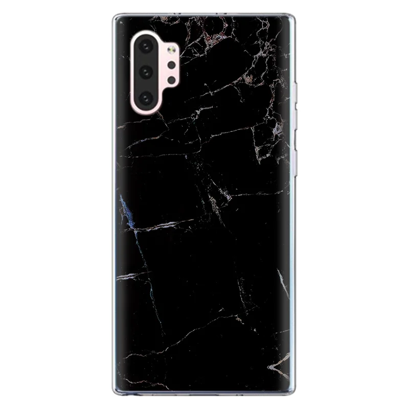 st-hei Чехол с мраморными цветами для samsung Galaxy Note 10 Pro, чехол для samsung Galaxy A50 A70 A20e A30 A40, прозрачный чехол с геометрическим рисунком ананаса - Цвет: st-hei
