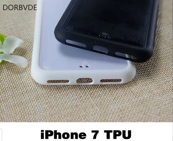 2D чехол, сублимационная печать TPU+ PC резиновые DIY Стиль задняя крышка для iphone 4 5 6 7 8 Fundas с алюминиевыми вставками Coque 100 шт