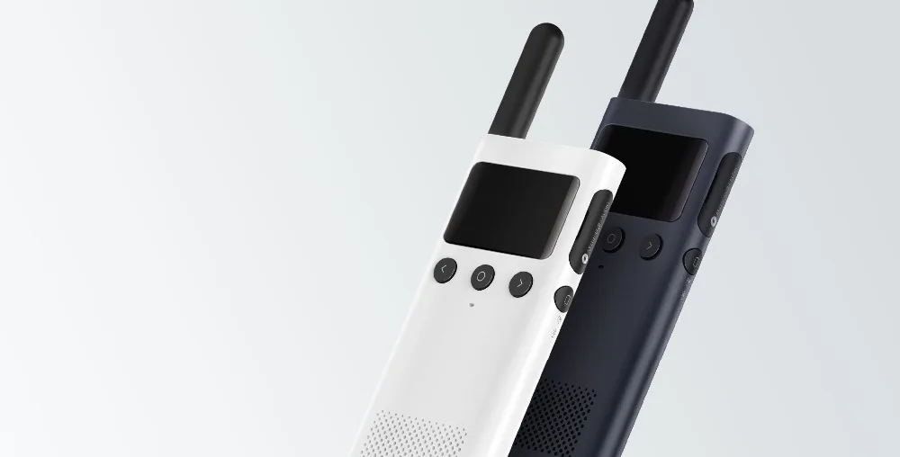 Xiaomi Mijia Smart Walkie Talkie 1S обновленная версия с FM радио динамиком в режиме ожидания