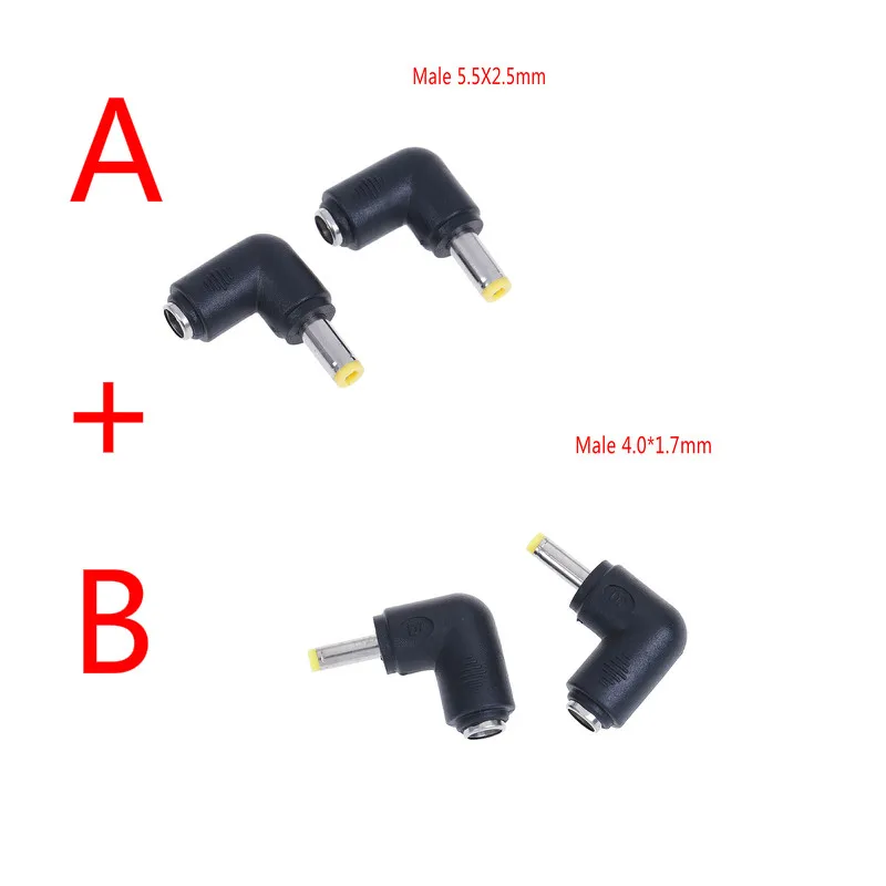 10PCS DC Power Connector Pin 2.1x5.5mm Female Plug Jack + Male Socket Adapter PCB Mount DIY 2.1X5.5 | Обустройство дома