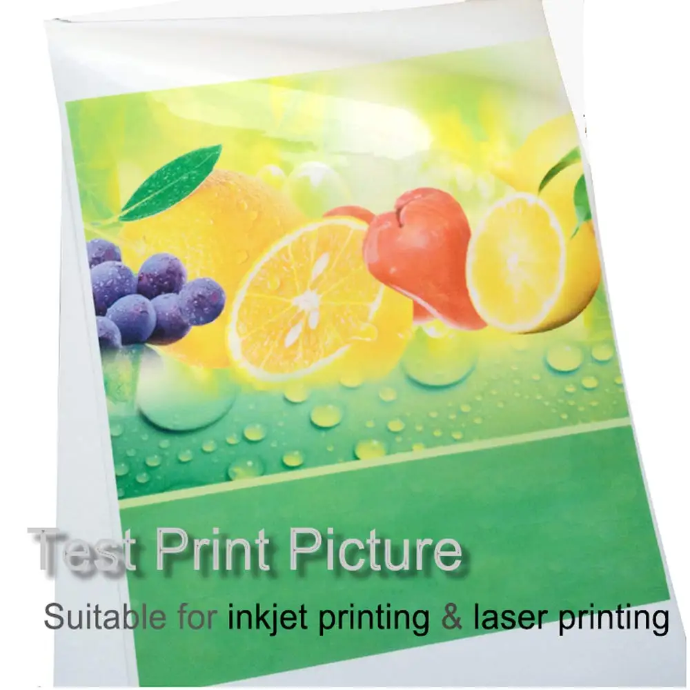 Водонепроницаемая бумага для принтера 1 шт. качественная наклеек A4 прозрачная