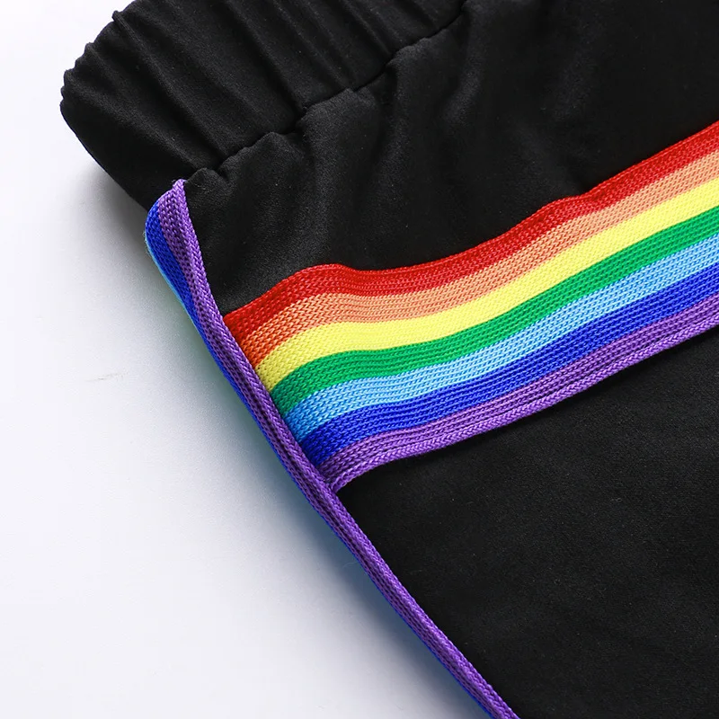 

women pants sexy slim pants bootleg rainbow pants for women dance pants dance jazz trousers black jeans