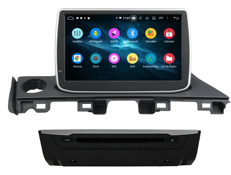 Автомобильный мультимедийный плеер Carplay 8 ядер Android 10 для mazda 6 Atenza 2017 2018 dvd