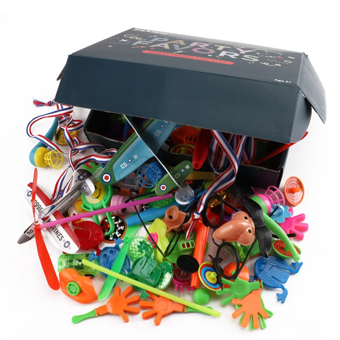 100 шт. детский день рождения подарки призы Ассорти маленькие игрушки Набор Дети