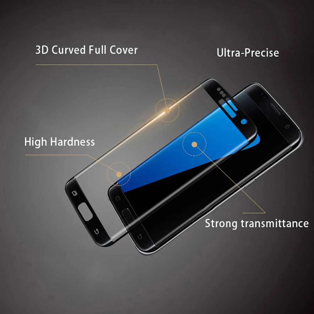 S8 GlassFull чехол для Samsung Galaxy S6 S7 Edge Защитная пленка экрана закаленное стекло S 6 7 8 Plus |