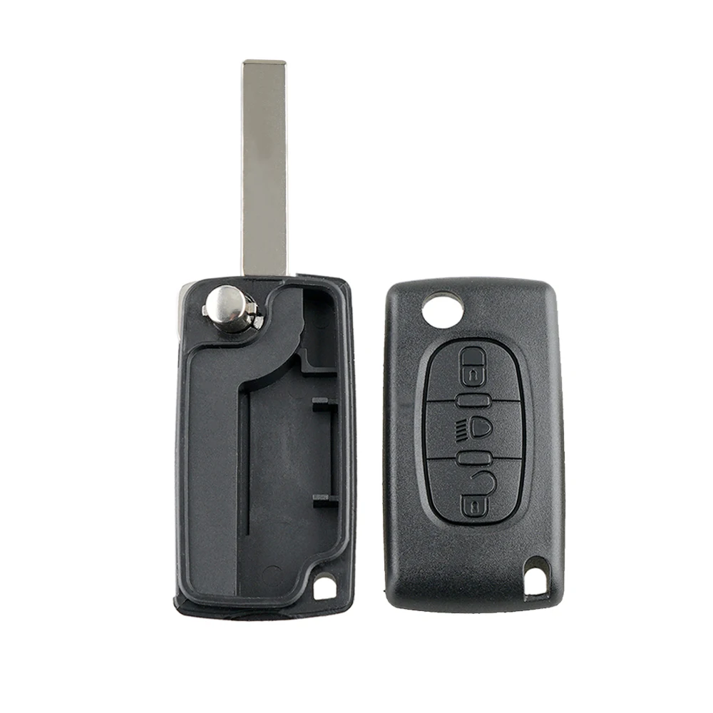 QWMEND 3 кнопки лампы ключ оболочки для Citroen C4 C5 C6 C8 Xsara Пикассо Замена чехол