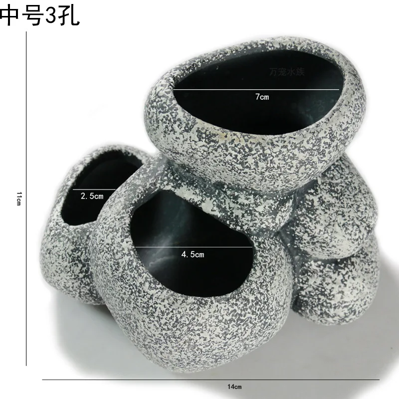 Керамический горшок для украшения растений выращивания воды водные растения