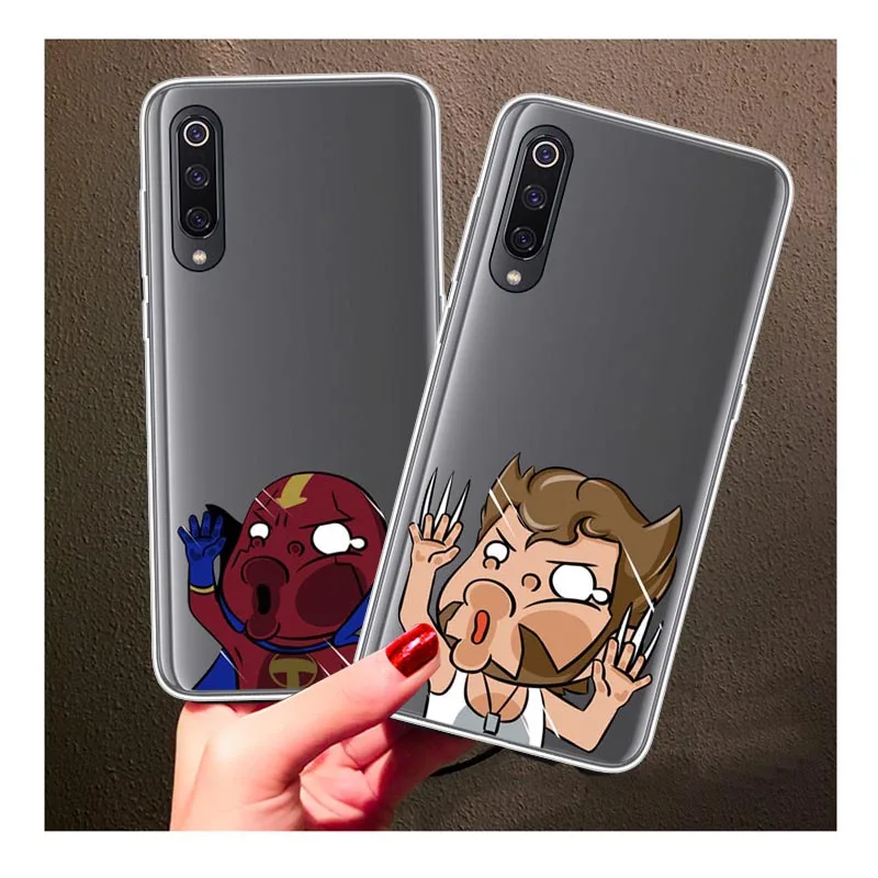 Чехол для телефона XiaoMi Mi 9 8 Pro SE Lite 6 5 5S Plus A1 A2 A3 черный чехол из ТПУ чехлы задней