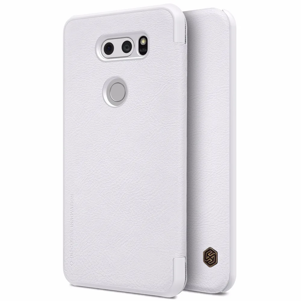 Флип чехол Nillkin Qin для LG V30 высококачественный защитный телефона|case for lg|flip casecase |