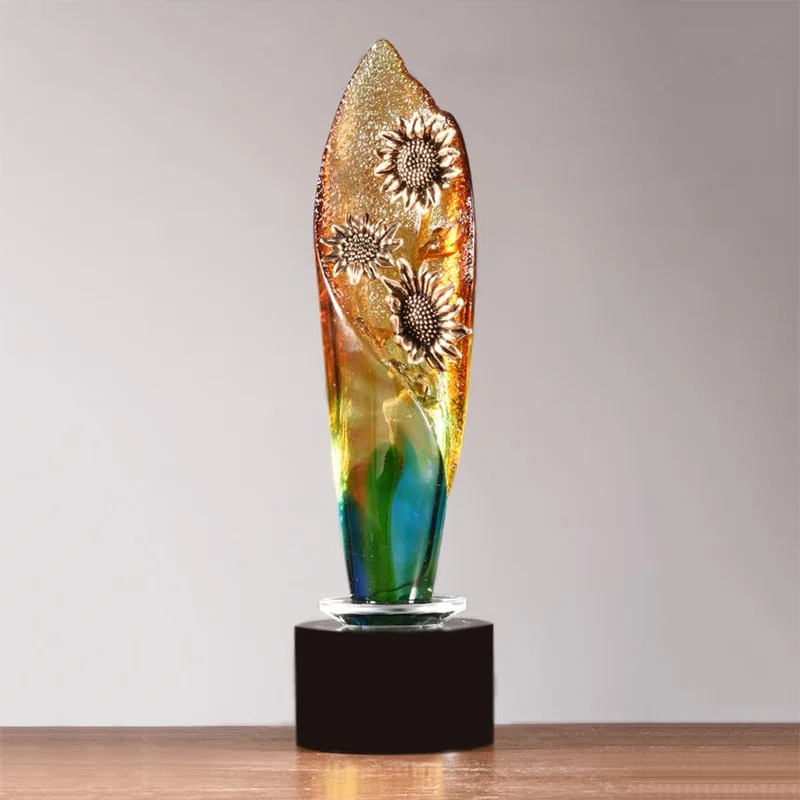Классическая матовая компания награда персонала Лига глазури трофей для