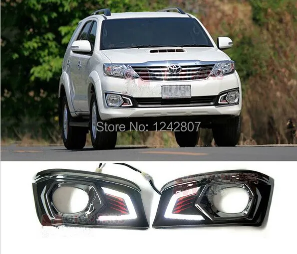 Бесплатная Доставка почтой Гонконга! Светодиодный дневные ходовые огсветильник