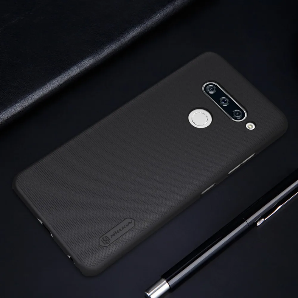 Для LG V40 чехол ThinQ Nillkin супер матовый защитный чехол жесткая Задняя крышка из ПК чехол для LG G8 ThinQ сумки для мобильных телефонов