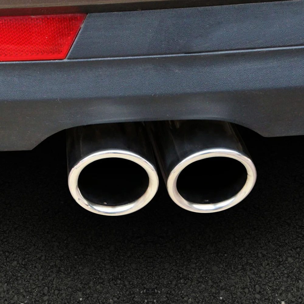 Автомобильный Стайлинг из нержавеющей стали глушитель выхлопной трубы