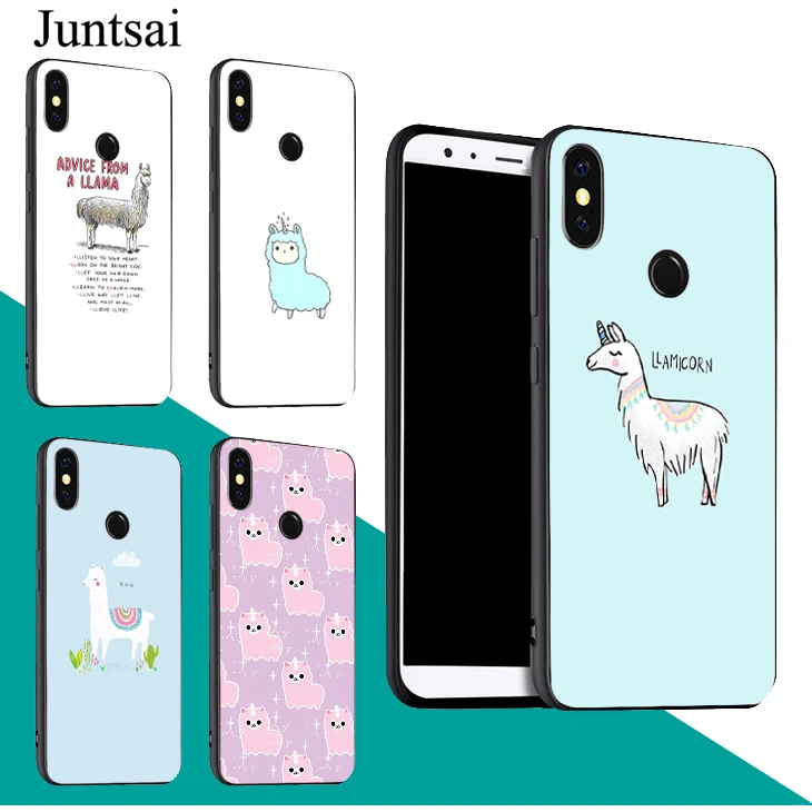 Милый художественный чехол с ламой альпакой для Xiaomi Redmi Note 10 9 11 Pro 10S 9T Mi Lite 11T POCO F3 M3