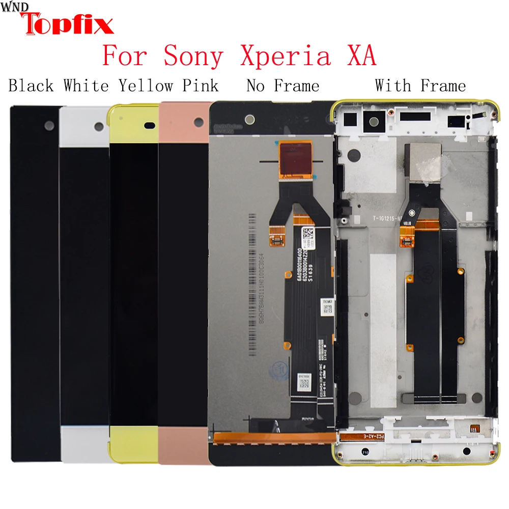Протестированный ЖК для Sony Xperia XA F3111 F3113 F3115 5 0 &quotдюймовый IPS дисплей сенсорный