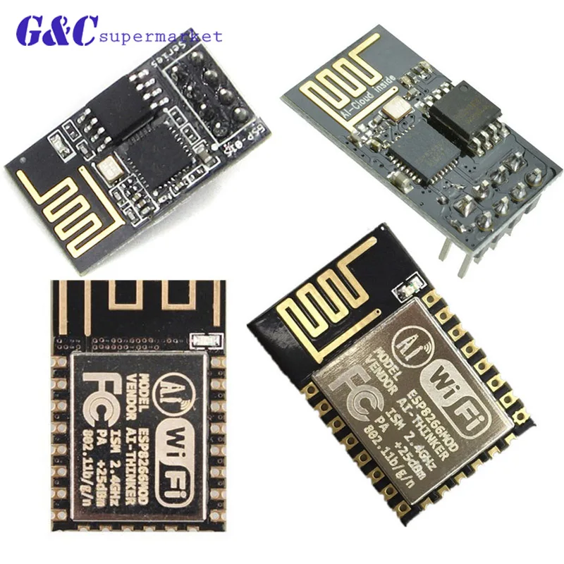 1 шт. ESP 01 01S 12 ESP8266 серийный WI FI модель подлинность гарантирована Интернет