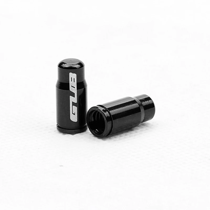 Presta-Black 10 шт. GUB Presta/Schrader велосипедная крышка клапана из алюминиевого сплава французская/Американская велосипедная шина крышка клапана Пылезащитная крышка колеса протектор - Цвет: Presta-Black