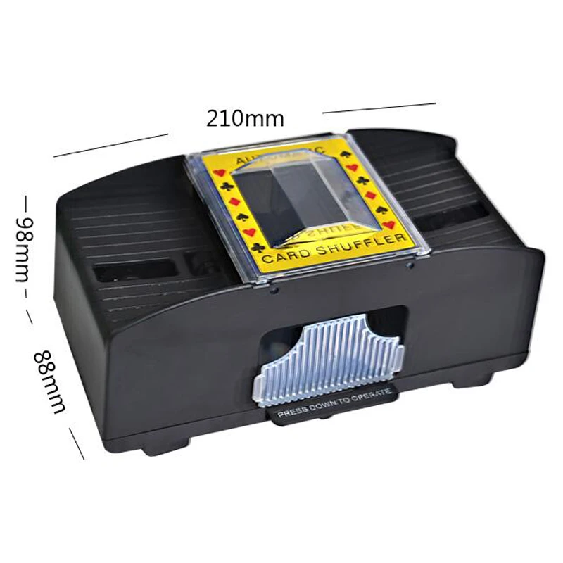 Poker Card Shuffler Automatic Shuffling Machine Casino Robot 2 Decks MAX | Спорт и развлечения