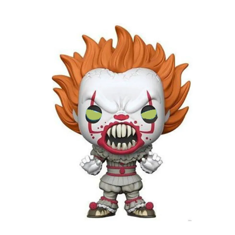 N-Pennywise-473 Funko POP IT 472#/473# Pennywise фигурка#52 Billy#51 Ghostface#56/#315 Чаки Коллекционная модель игрушки с коробкой - Цвет: N-Pennywise-473