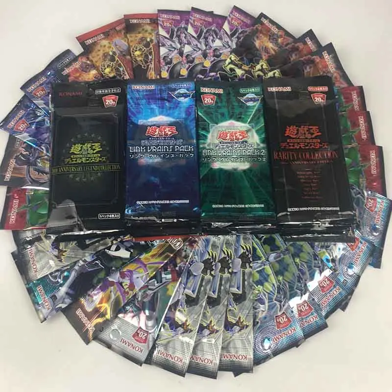 Yu Gi Oh Классический английский японский традиционный китайский натуральная дисконтная карта серии(купить пять упаковок