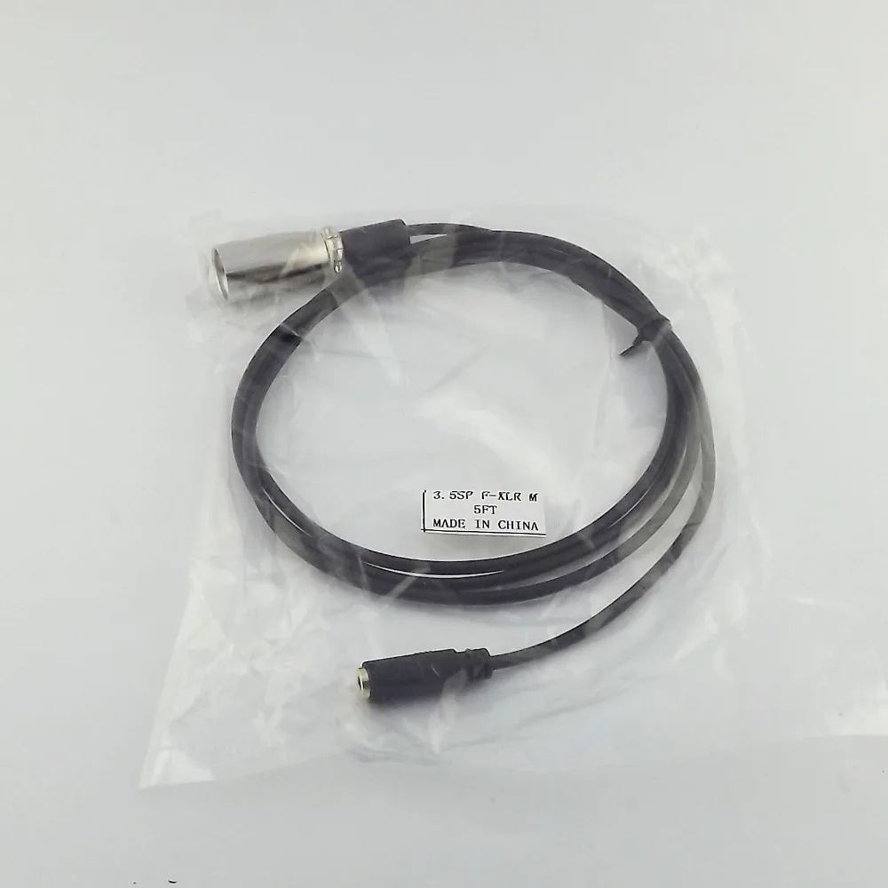 1 шт. 5 м XLR 3Pin штекер к Мини 3 мм 1/8 &quotгнездо стерео удлинитель аудио кабель |