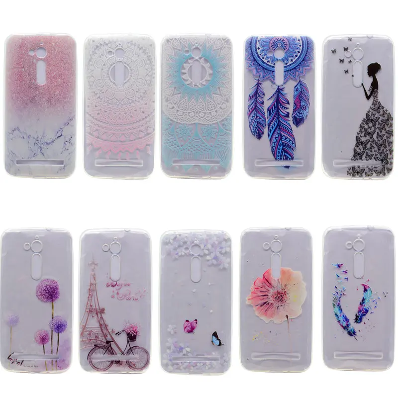 Case For Asus Zenfone Go ZB500KL Painting Soft TPU Back Cover 4 Max ZC520KL Selfie ZD553KL Pro ZS551KL M1 ZB555KL |