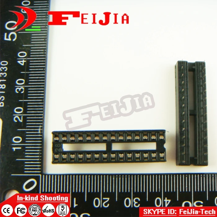 

8 шт. 28pin pin-DIP IC розетки адаптер тип пайки Разъем Бесплатная доставка