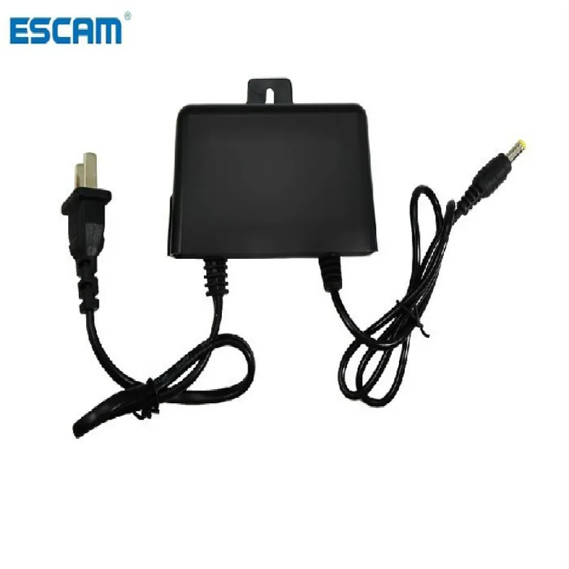 ESCAM 12V 2A водонепроницаемый источник питания AC/DC адаптер для камеры