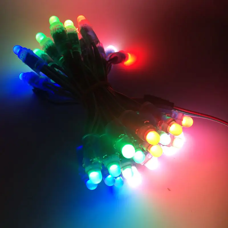 1000 шт. 12 мм WS2811 2811 IC полноцветный пиксельный светодиодный модуль света DC 5 В