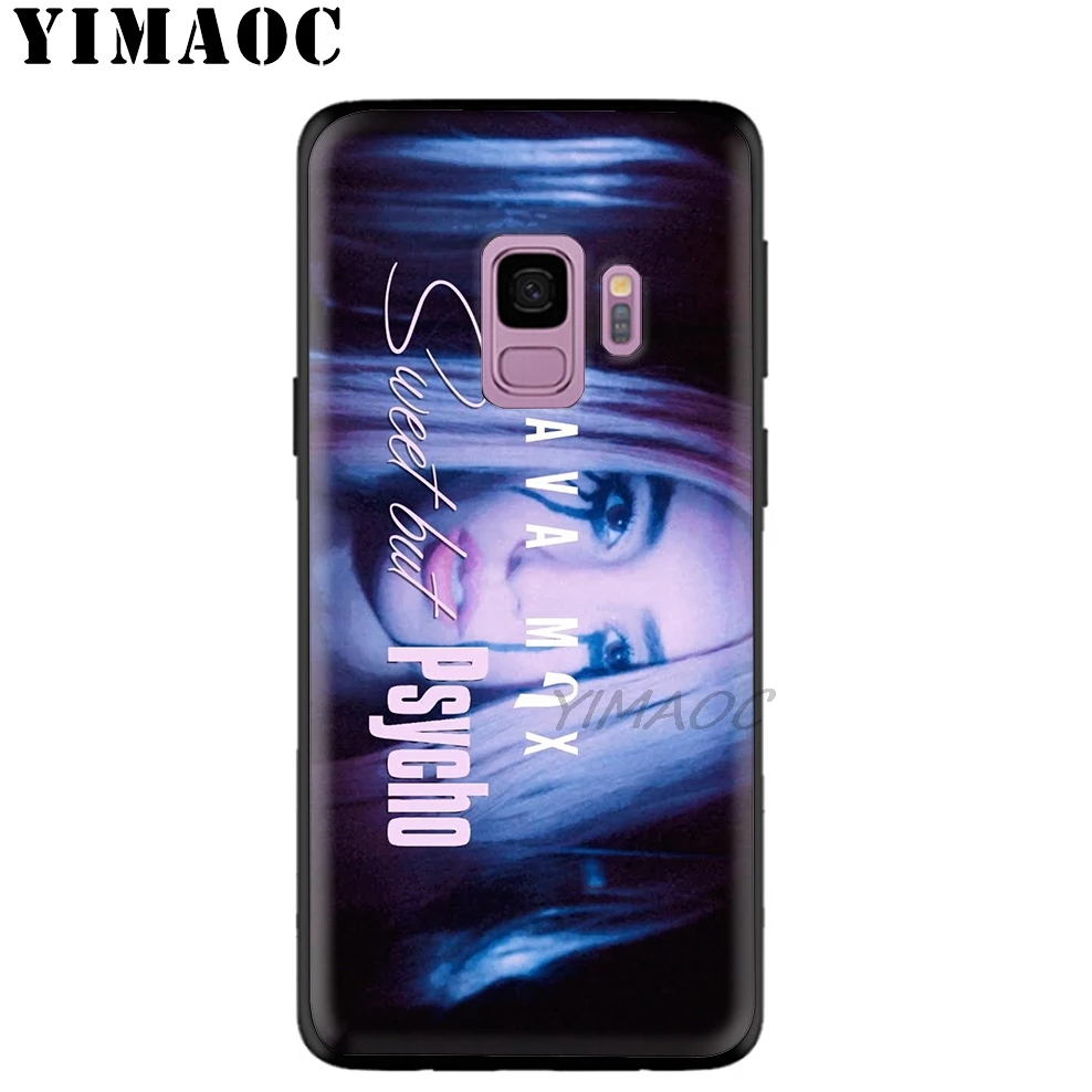 Мягкий силиконовый чехол YIMAOC Ava Max для Samsung Galaxy S10 S10e S9 S8 Plus S7 S6 Edge и J6 |